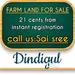 Farm land for sale in dindigul