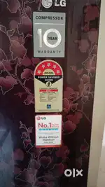LG fridge 5star 270 ltr