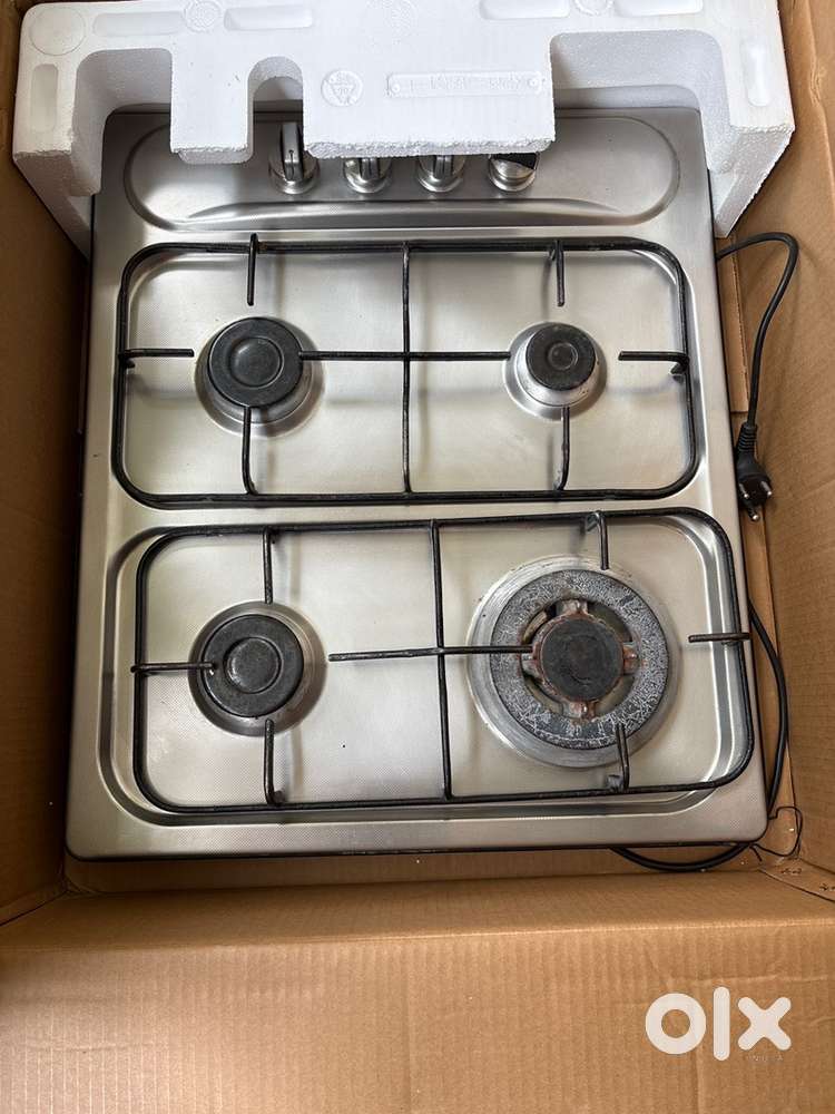 Faber stainless steel hob + chimney