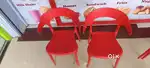 Cafe table and chair