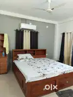 1rk fully furnished ( Bed,ac,fan light, coupboards)