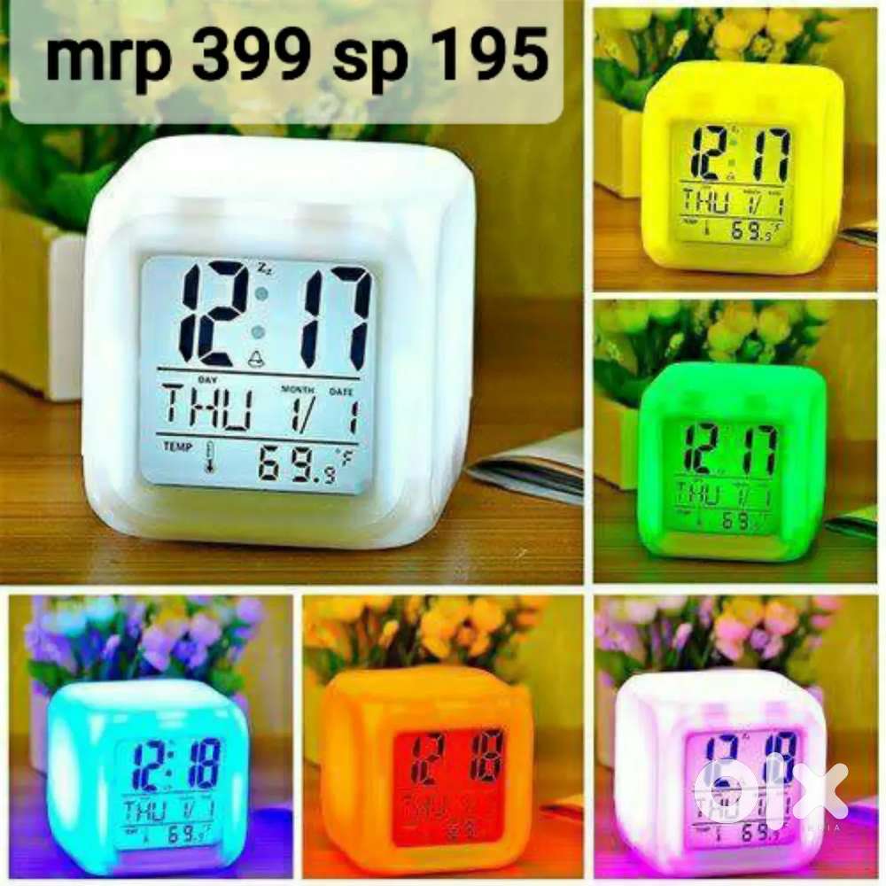 COLOR CHANGING CLOCK