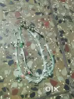Silver anklets
