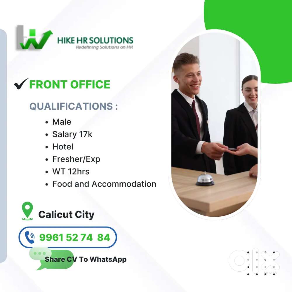 Receptionist for Hotel