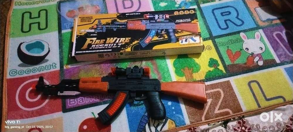 Ye gun mena aaj hi liya hai