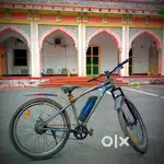 Electric bicycle Leader L6 with 10400 MAH battery which long lasts