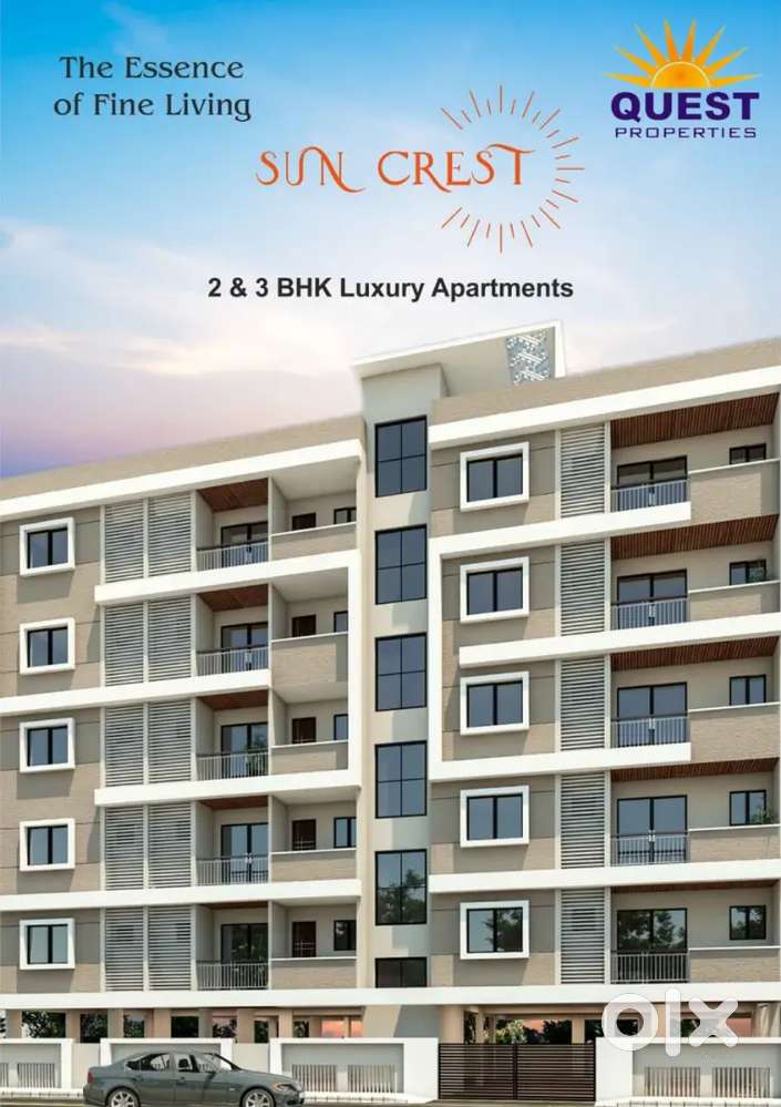 Spacious dimension 3 BHK flat for sale
