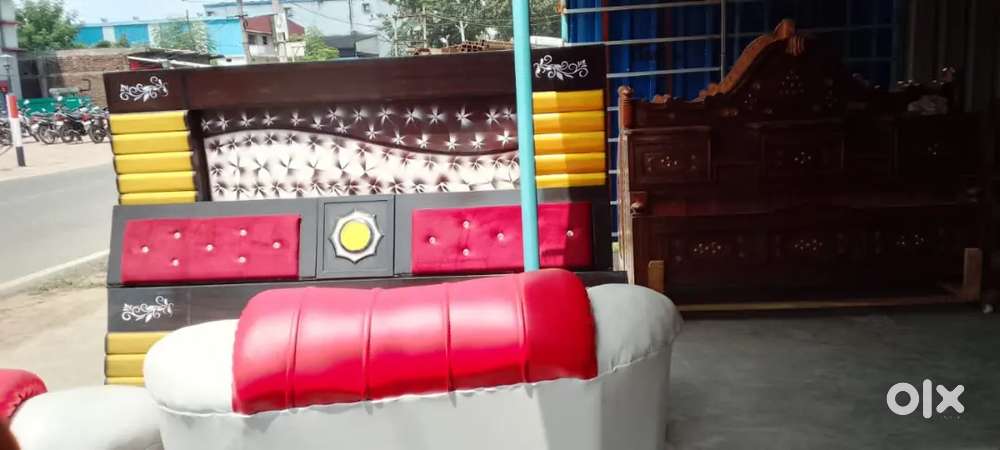 Sofa set with center table