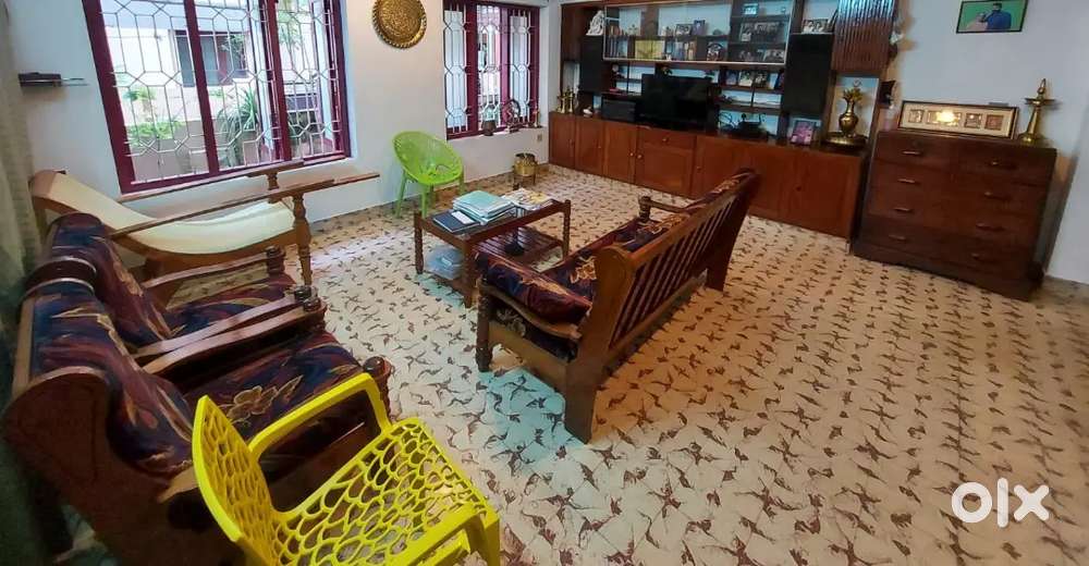 Fully furnished 3 BHK for rent at Karamana