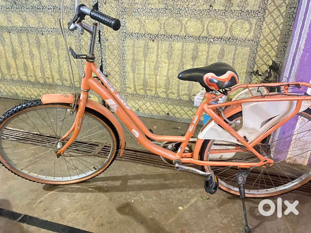 Teenagers bicycle