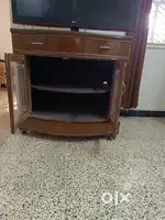 TV trolley sagwan wood