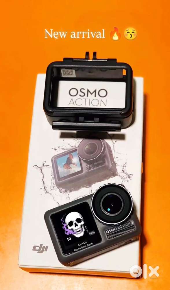 Dji osmo action exhange with any other action cam or any other item