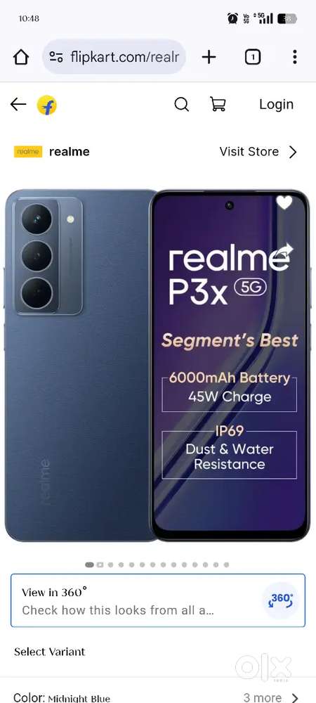 New launch p3x mobile