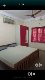 Aluva pumb jn : fully furnished apartment 1bhk 1st floor for rent.