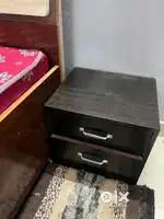 Bed with table