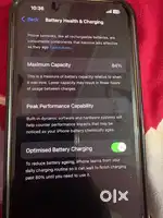 3 years old  battery health 84% new condition with no dent or scratch