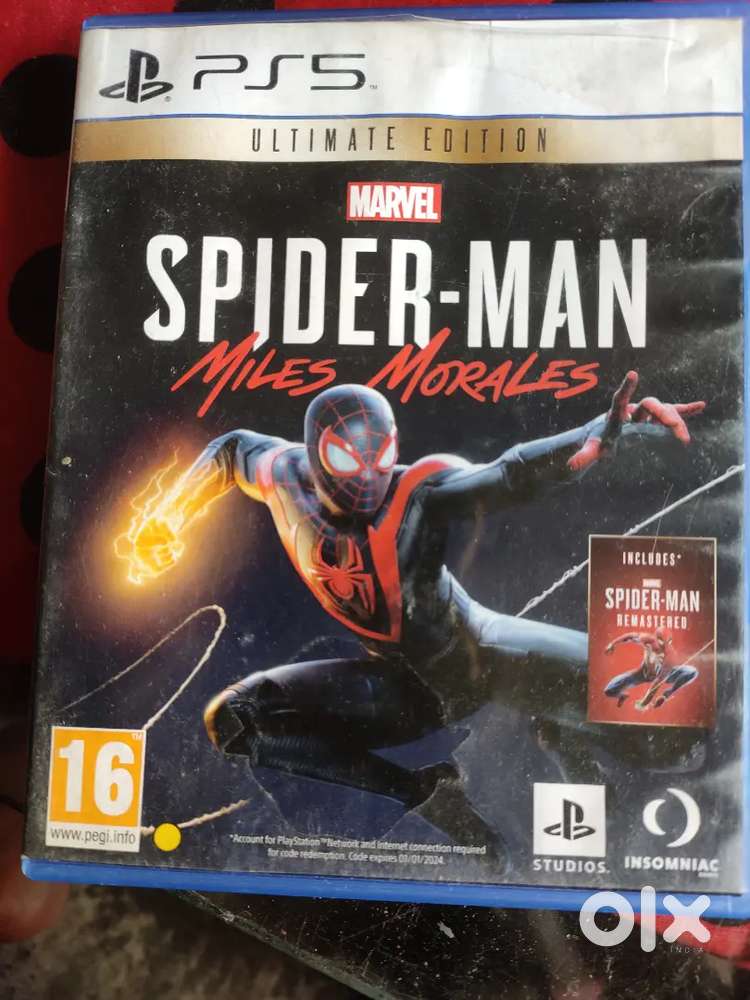 Spiderman Miles Morales ps5 ultimate edition
