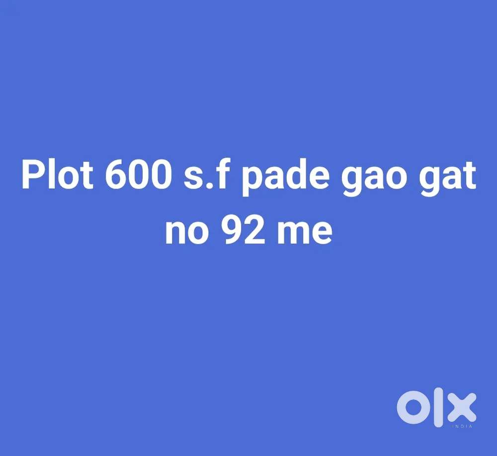 600 s.f plot sell good location & eriya