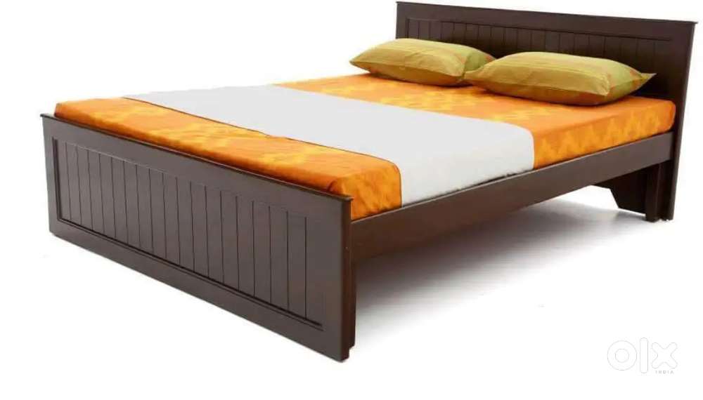 Brand new queen size bed with mattress in wholesale price cod availabl