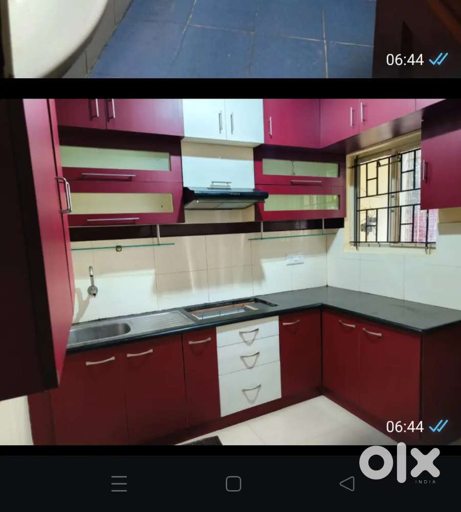 2 BHK spacious fully furnished flat with attached