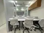 Office on rent fully furnished 1 cabin 10 seats at Ashramroad