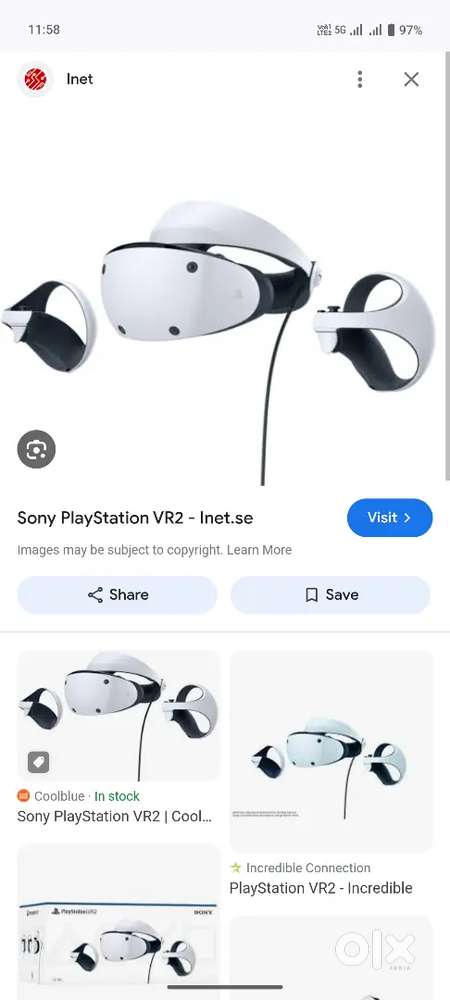 Ps VR2 sense controller 5days piece