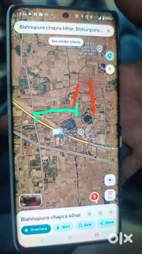Sixline se branch road aur branch road se pain se connect h।