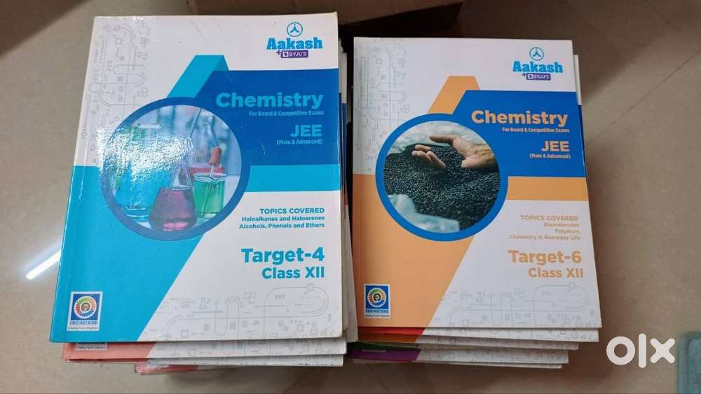 JEE Preparation Books – 55 Books (PCM) – Excellent Condition