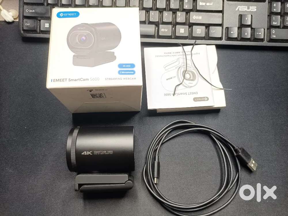 eMeet S600 4K Webcam for Streaming