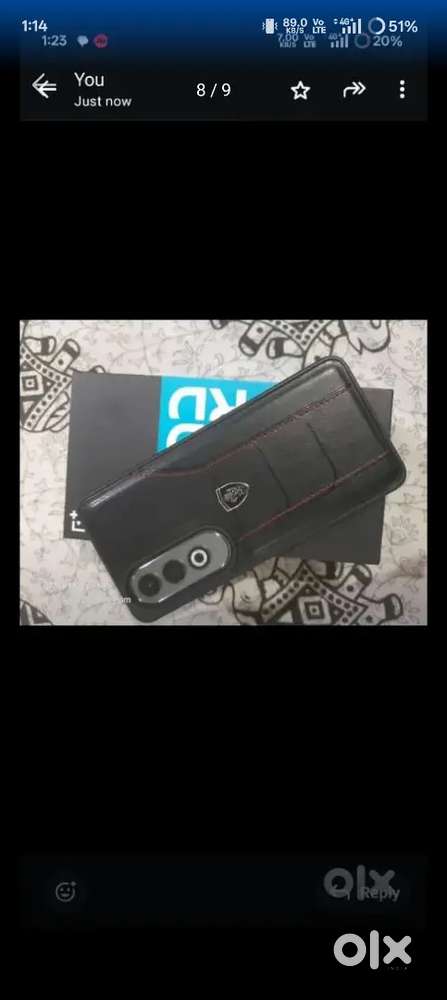 Oneplus nord ce4 5g Dark Chrome Storage 128gb/6gb with box bill