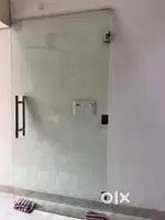 Toughened Glass door with Stainless Steel Handle