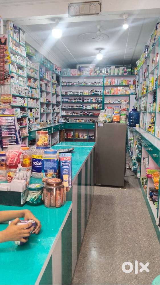 Medical store for sale with full stock of medicines