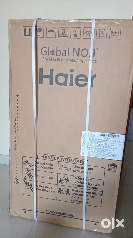Haier unboxed  190 ltr Brand new