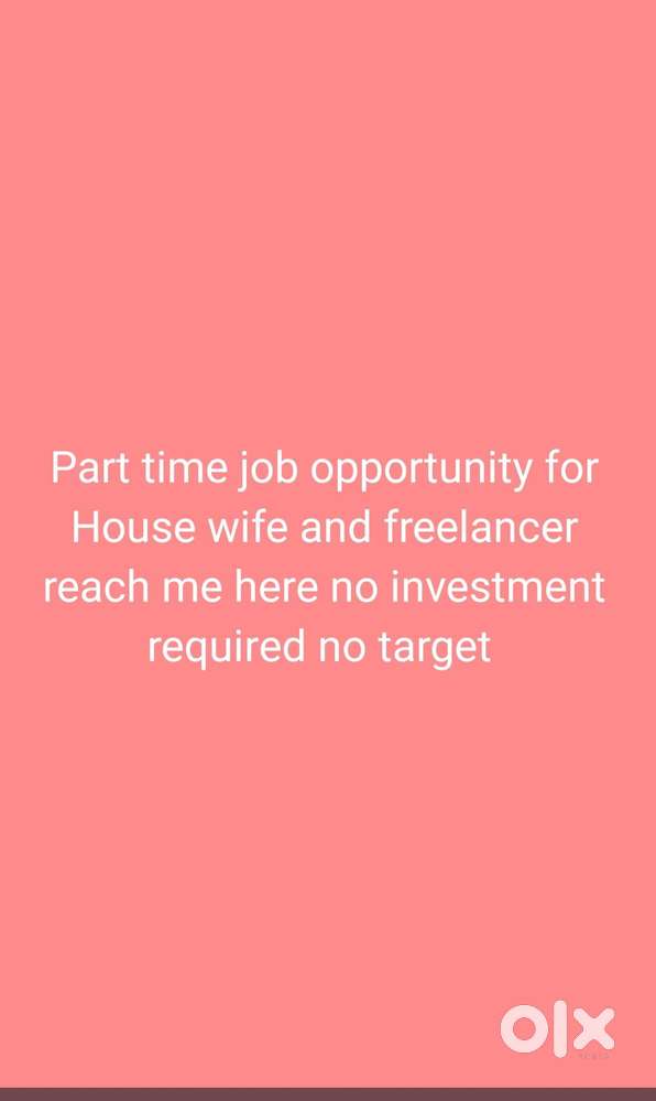Part time job - Flexible hours
