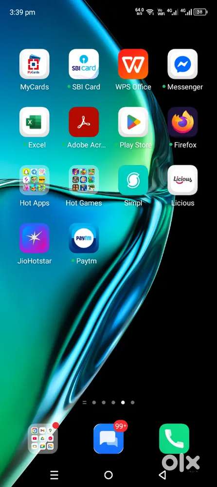 Less used mobile look like new piece