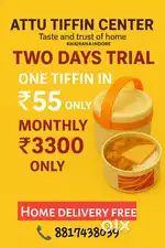 Tiffin box delivery locally under 2km