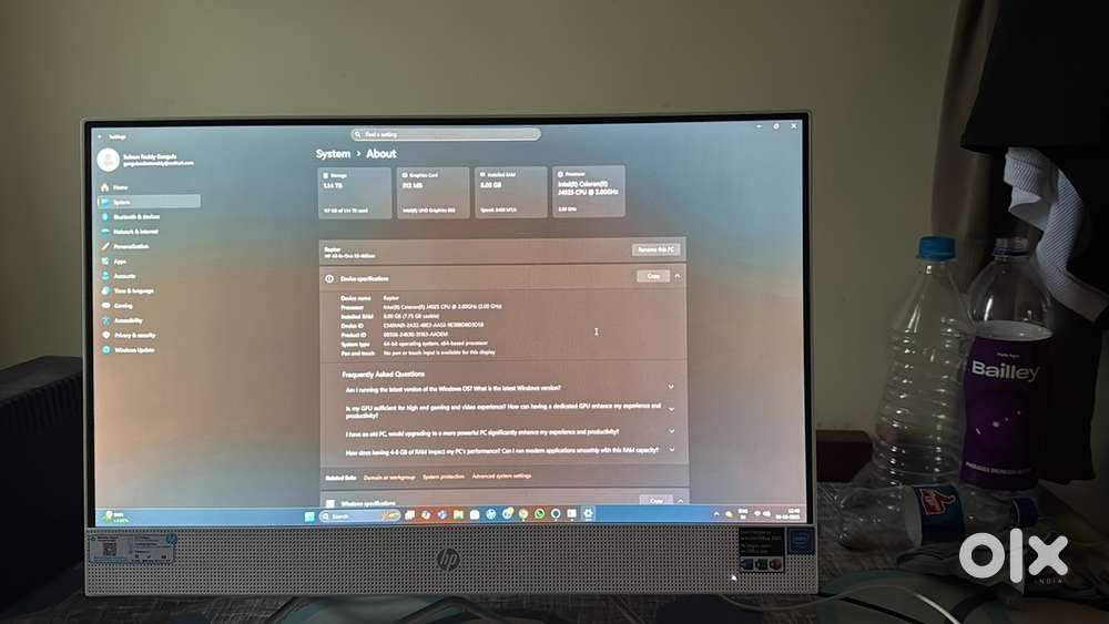 HP- All in one PC