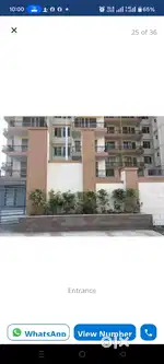 2 BHK semi furnished in  gated society