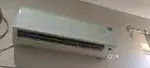 1 ton Lloyd split AC a one cooling condition with remote and outer