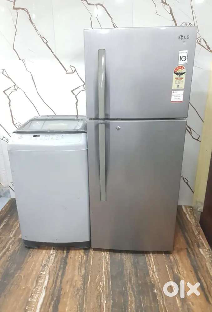 Lg inverter refrigerator and fully automatic washing machine 5811%8851