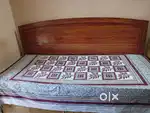 Single bed with box