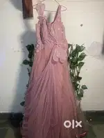 Designer Full Length Gown with Cancan