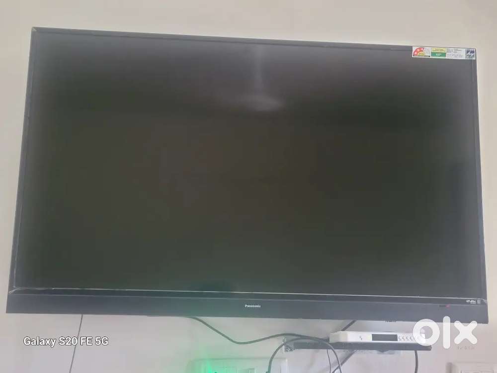Panasonic 55 inch smart tv with remote