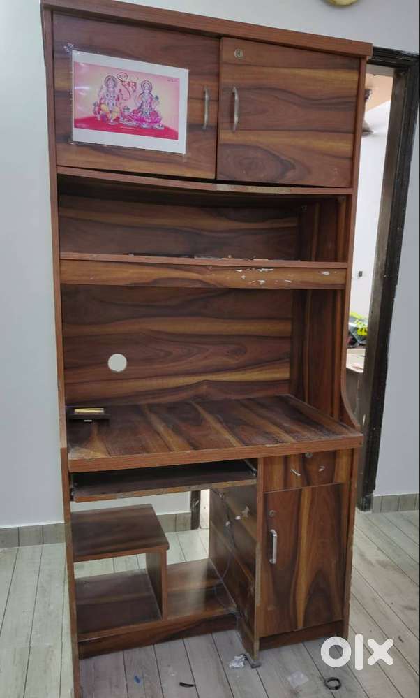 Sturdy Wooden Study/Computer Table with Ample Storage - ONLY ₹2500