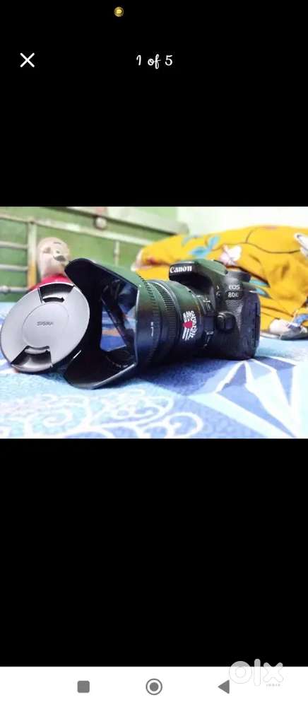 Canon 80d and 2 lens