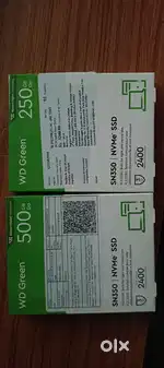 Wd green NVMe SSD new