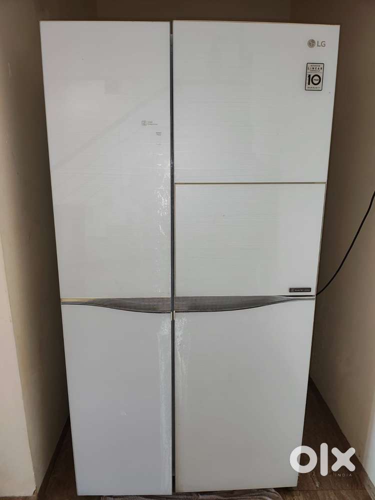 LG 653 litre side by side fridge