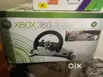 Xbox 360 with Kinect & Racing Wheel