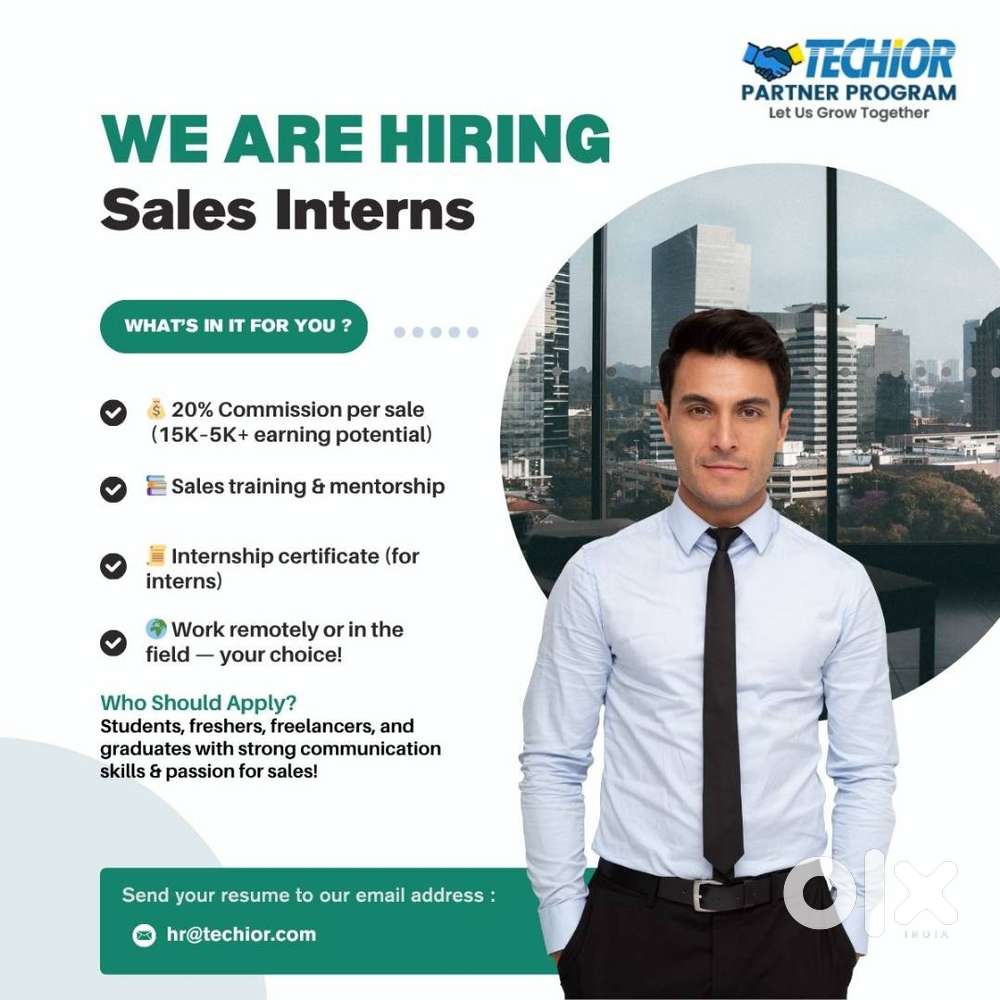 Sales Interns- Remotely