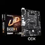 GIGABYTE B450M K DDR4 Motherboard  Long Warranty  Delhi lebyopc